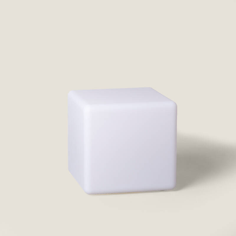 Imagen de Cubo LED RGBW Recargable 40x40 cm