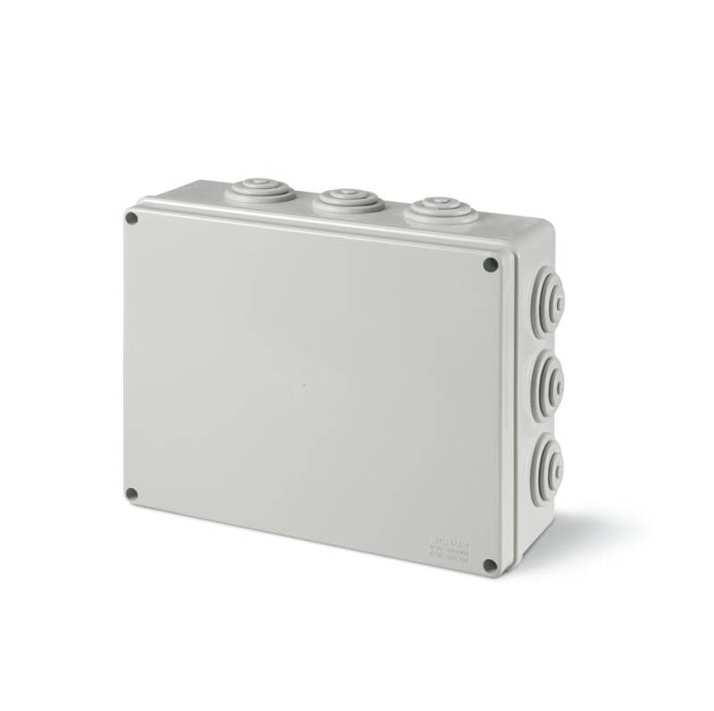 Imagen de Caja de Derivación Estanca de Superficie IP55 en Polímero Técnico Libre de Halógenos con Conos Pasacables (650°C)