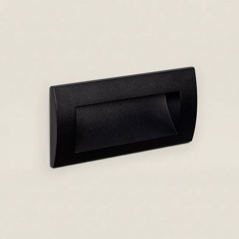 Imagem de Baliza LED Exterior 4W Encastrável Retangular de Parede Edulis