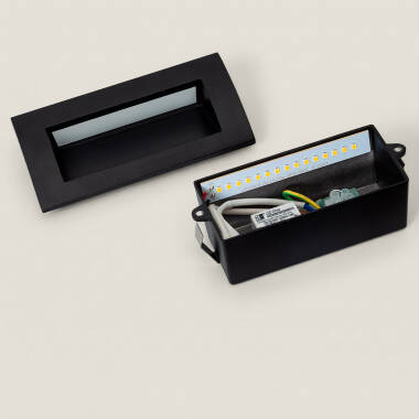 Imagem de Baliza LED Exterior 4W Encastrável Retangular de Parede Edulis