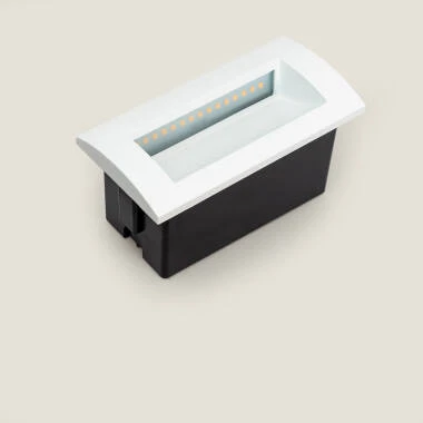 Imagen de Baliza Exterior LED 4W Empotrable Pared Rectangular Edulis