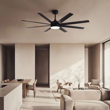 Ventilador de Techo con luz Silencioso DC Hidra XXL