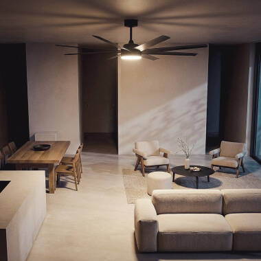 Imagem de Ventoinha de Teto com luz Silenciosa DC Hidra XXL