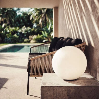 Lámpara Esférica Decorativa Bola de Luz Evan Orb