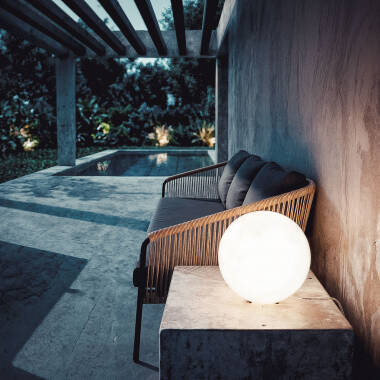 Imagen de Lámpara Esférica Decorativa Bola de Luz Evan Orb