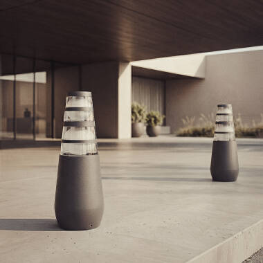 Baliza Exterior LED 8W Superficie Pie 38cm Double-Dareh