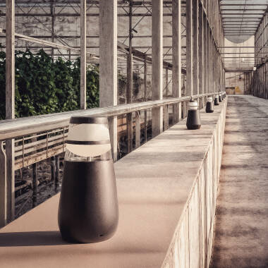 Baliza Exterior LED 9W Superficie Pie 30cm Dareh