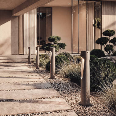 Imagen de Baliza Exterior LED 8W Superficie Pie 60cm Dago