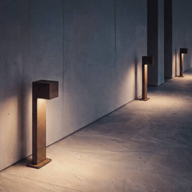 Imagem de Baliza Exterior LED 10W Superfície de Pé 50cm Alumínio Iridix