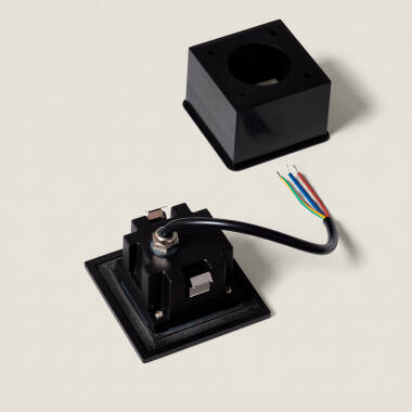 Imagem de Baliza Exterior LED 2W Encastrável Parede Quadrado Olite 