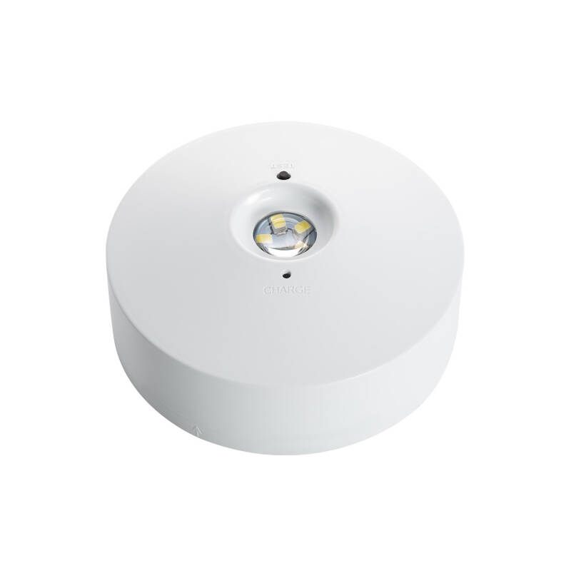 Imagen de Luz Emergencia LED Superficie 120lm Permanente/No Permanente Circular
