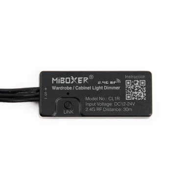 Regulador para Fuente de Alimentación de Armario 12-24V MiBoxer CL1R Compatible con Mando RF