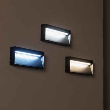 Imagen de Baliza Exterior LED 6W Superficie Pared Aluminio Columbia