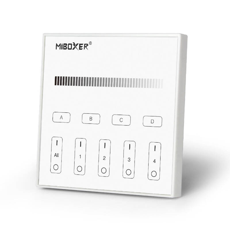 Imagem de Comando DALI Tátil LED Monocor MiBoxer DP1S para Controlador Regulador