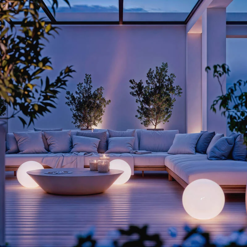 Esfera LED Solar 25cm