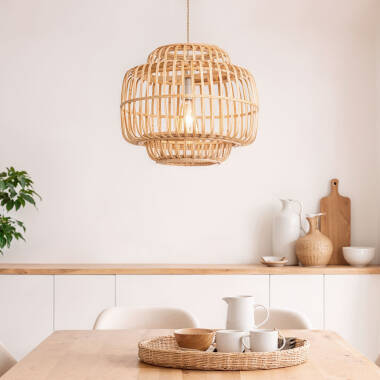Imagen de Lámpara Colgante Bambú Moruya