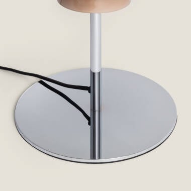 Imagem de Candeeiro de Mesa em Metal e Vidro Nova