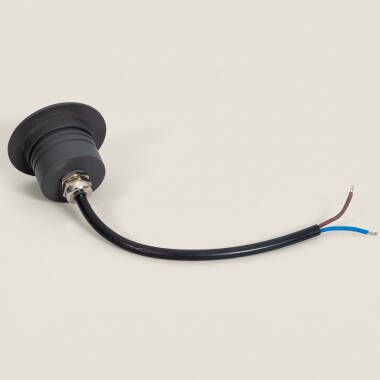 Imagen de Baliza Exterior LED Empotrable Suelo 4L 24V DC Loto Negro