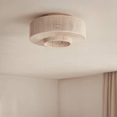 Imagen de Plafón de Techo de Cuerda de Algodón Alma