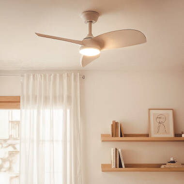 Imagen de Ventilador de Techo con luz Silencioso DC Poros Evo