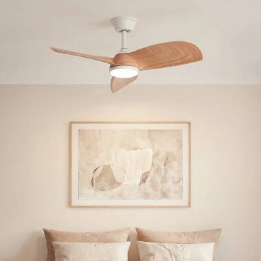 Ventilador de Techo con luz Silencioso DC Poros Evo