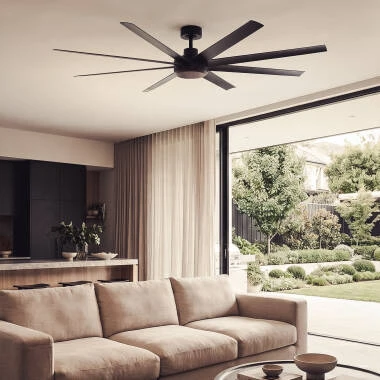 Ventilador de Techo sin luz Silencioso DC Hidra