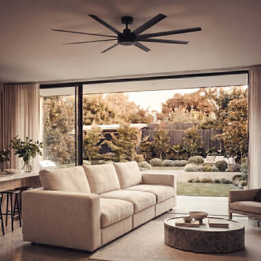 Imagen de Ventilador de Techo sin luz Silencioso DC Hidra