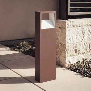 Imagen de Baliza Exterior LED 9W Superficie Pie 50cm Aluminio Sheffield