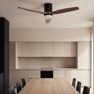 Imagen de Ventilador de Techo con luz Silencioso DC Leros