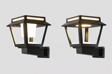 Aplique de Parede Solar LED 15 W Tower 100 lm/W com Sensor de Movimento