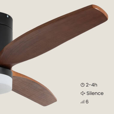 Imagen de Ventilador de Techo con luz Silencioso DC Leros