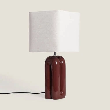 Lámpara de Mesa Cerámica Vero