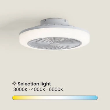 Imagen de Ventilador de Techo con luz Silencioso DC Angin