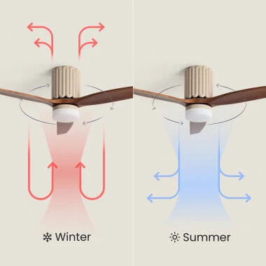 Imagen de Ventilador de Techo con luz Silencioso DC Asteri