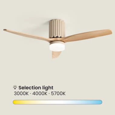 Imagem de Ventoinha de Teto com Luz Silenciosa DC Asteri