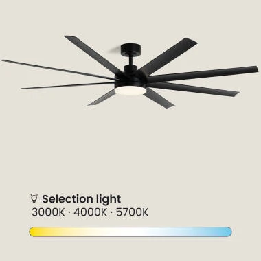Imagen de Ventilador de Techo con luz Silencioso DC Hidra XXL