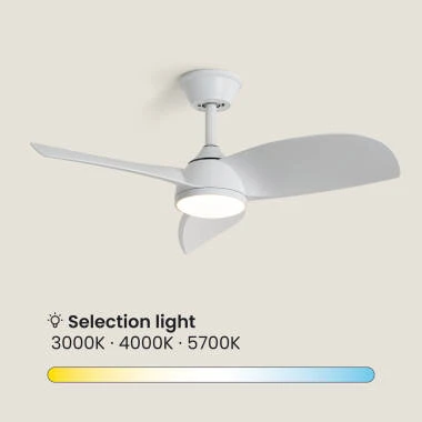Imagen de Ventilador de Techo con luz Silencioso DC Poros Evo