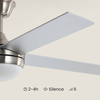 Imagen de Ventilador de Techo con luz Silencioso DC aspas de madera Navy Evo