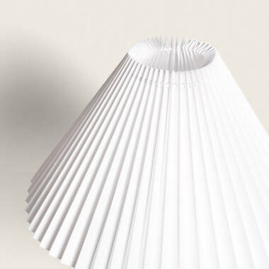 Imagen de Lámpara de Mesa Madera y Tela Moorea