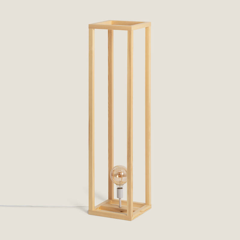 Imagen de Lámpara de Pie de Madera Coba