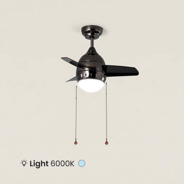 Imagen de Ventilador de Techo LED Negro 66cm Modern