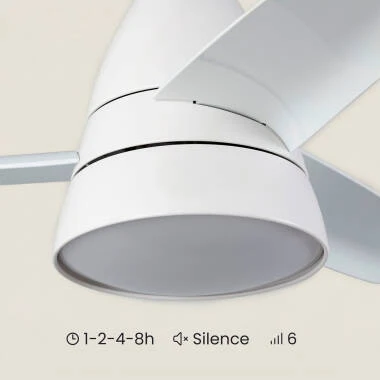 Imagen de Ventilador de Techo Silencioso Industrial Blanco 91cm Motor DC