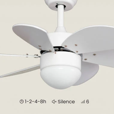 Imagem de Ventoinha de Teto Silenciosa Orion Branca 81cm Motor DC