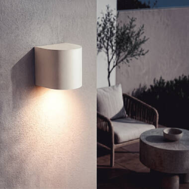 Imagen de Aplique de Pared Exterior Gala Blanco