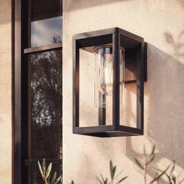 Aplique de Pared Exterior Aluminio Ankari