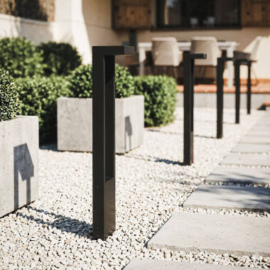 Imagen de Baliza Exterior LED 65cm 10W Aluminio Droxe Negro