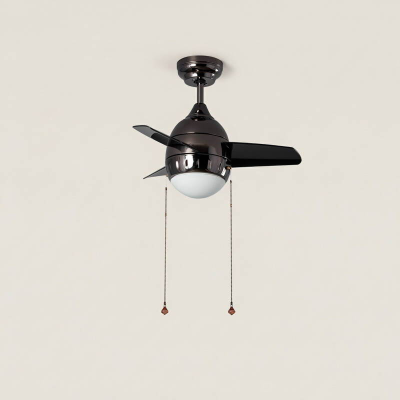 Imagen de Ventilador de Techo LED Negro 66cm Modern