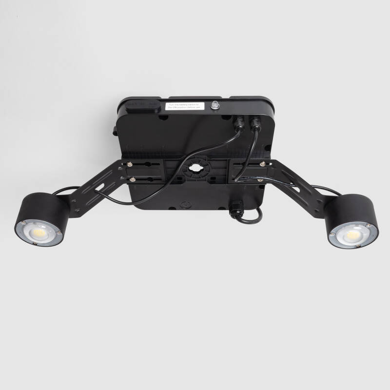 Imagem de Módulo ajustável com duas luzes de emergência LED 160 lm/W para Campânula UFO