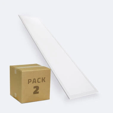 Painel LED 120 x 30 cm, 40 W, 4800 lm, Solid