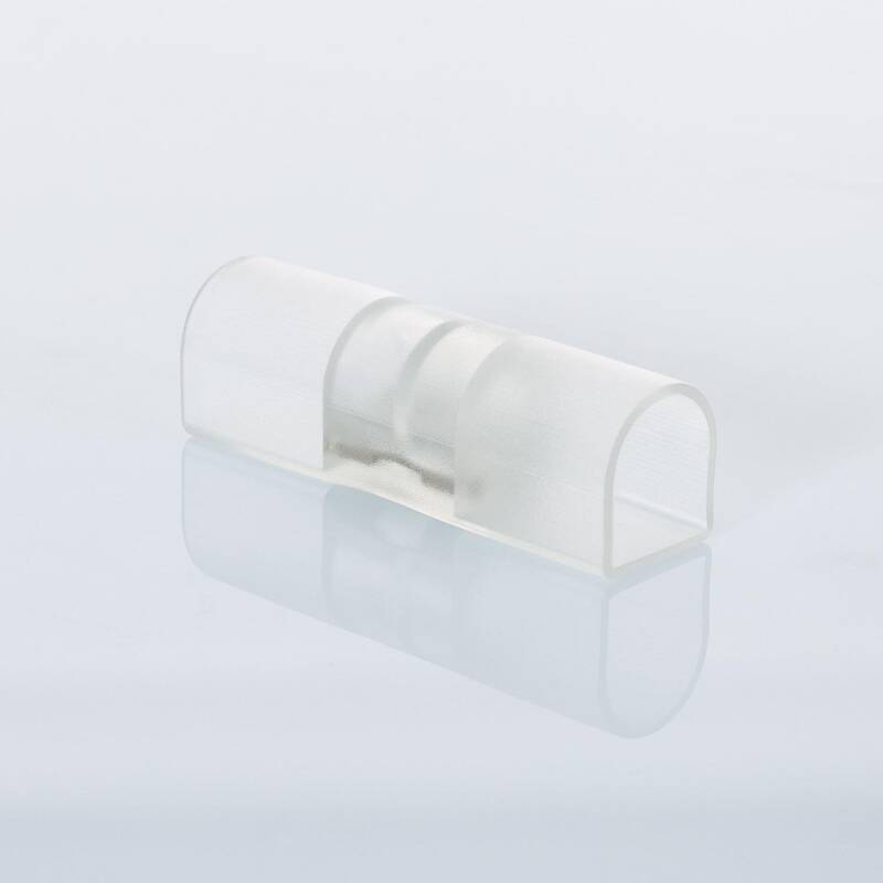 Imagen de Conector Tira LED Neón Regulable 220V Semicircular 180 IP67